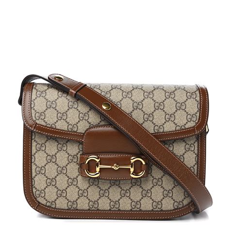 browns gucci bag|brown vintage gucci shoulder bag.